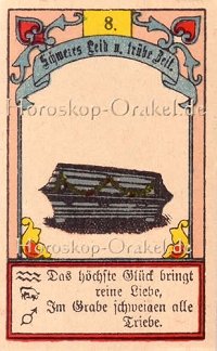 Der Sarg im Krebs Monatshoroskop an diesem Tag