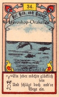 Die Fische im Krebs Monatshoroskop an diesem Tag