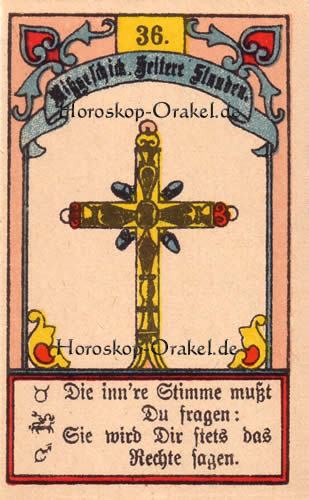 Das Kreuz, Singlehoroskop Krebs