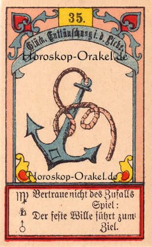 Der Anker im Krebs Tageshoroskop heute