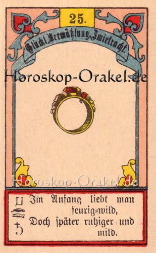 Der Ring im Krebs Tageshoroskop heute