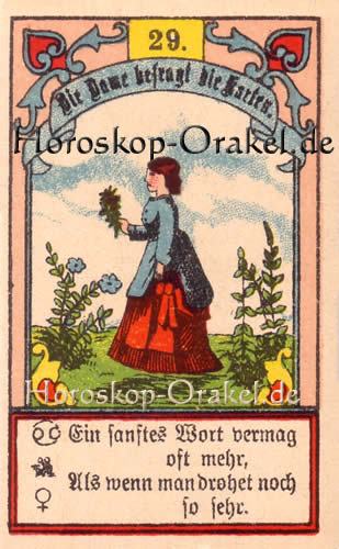 Die Dame, Singlehoroskop Krebs