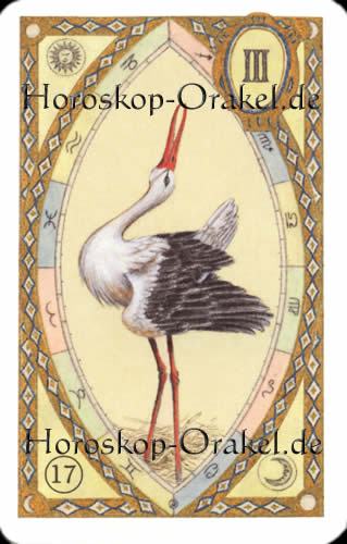 Der Storch, Krebs Monatshoroskop