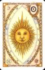 Die Sonne, Horoskop mit Lenormand