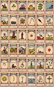 Astrologisches Lenormand Gustav Kühn